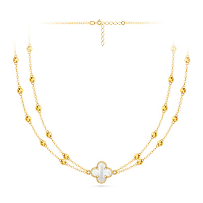 Колье арт. ЦВКПШ 11-5-3-12-Ж, Золото 585