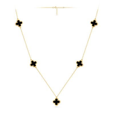 Колье арт. ЦВ1КП 52-6-Ж, Золото 585