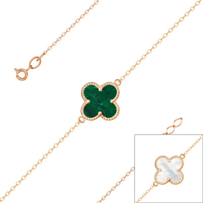 Браслет арт. ЦВБП 15-4-5, Золото 585