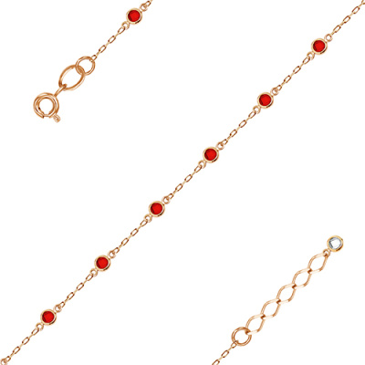 Браслет арт. ЦОФБ 3-2, Золото 585 Без эмали