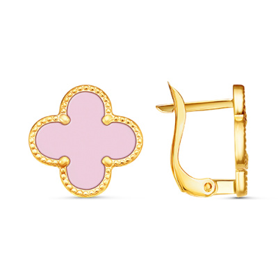 Серьги арт.СВП 15-9-Ж, Золото 585