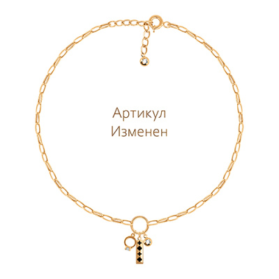 Колье арт. ПАНДМК 32-35-6, Золото 585
