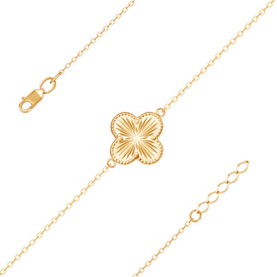 Браслет арт. ЦВБ 15-18-Ж, Золото 585