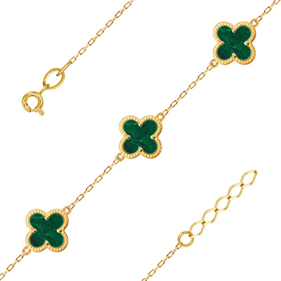 Браслет арт. ЦВ1БП 22-4-Ж, Золото 585