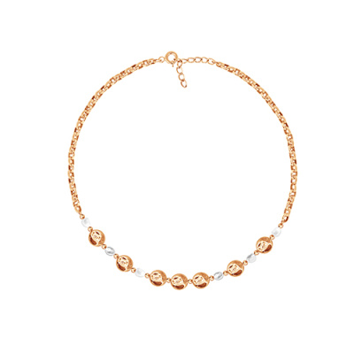 Колье арт. МЛК3ЖД 8-3, Золото 585