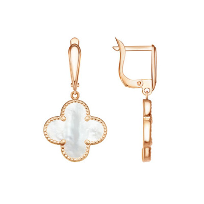 Серьги арт.СВПД 15-5, Золото 585