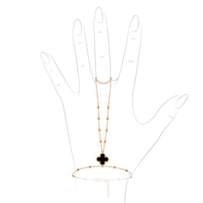 Браслет арт. ЦШВБПД 15-6-2, Золото 585