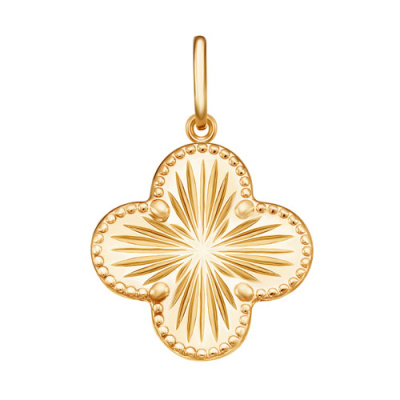 Подвеска арт. ПВ 15-18-Ж, Золото 585