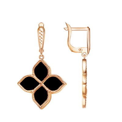 Серьги арт.СРПД 20-6, Золото 585