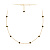Колье арт. ЦВКП 88-6-Ж, Золото 585
