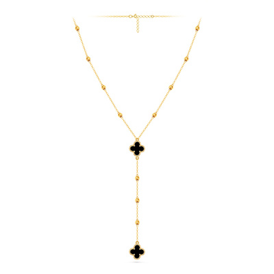 Колье арт. ЦВКПШ 11-6-2-1-Ж, Золото 585