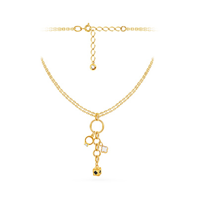 Колье арт. ПАНДЦ1К 15-7-Ж, Золото 585