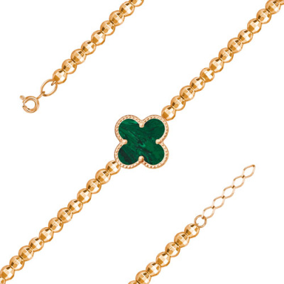 Браслет арт. ЦШВБП 15-4-3, Золото 585 Без эмали