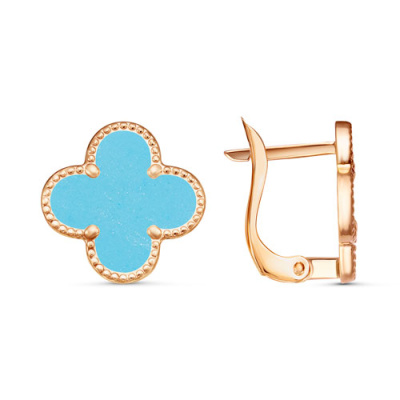 Серьги арт.СВП 15-3, Золото 585