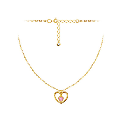 Колье арт. ЦХ10К 4-5-9-Ж, Золото 585