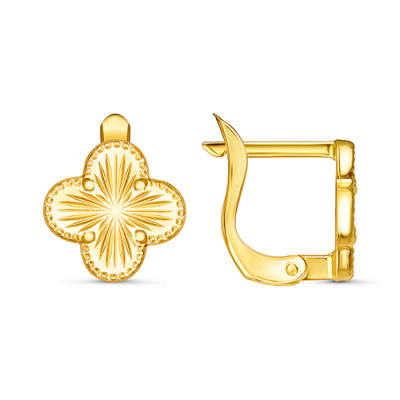 Серьги арт.СВ 11-18-Ж, Золото 585