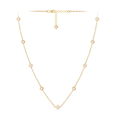 Колье арт. ЦВКП 98-1-Ж, Золото 585