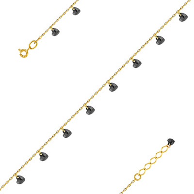 Браслет арт. ЦХБ 10-Ж, Золото 585