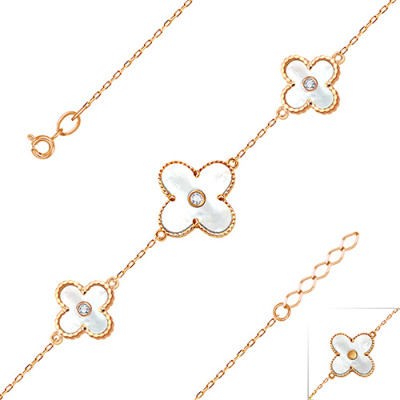 Браслет арт. ЦВ2БПФ 24-5-5, Золото 585