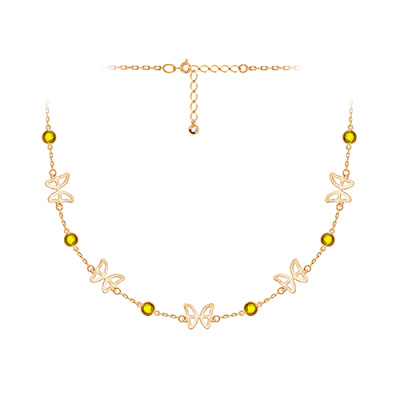 Колье арт. ЦОФЕ1К 15-12-9, Золото 585 Без эмали