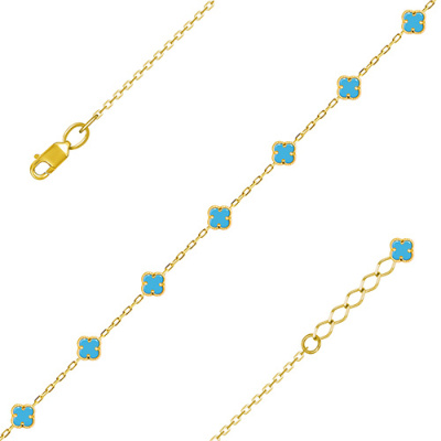 Браслет арт. ЦВБП 78-3-Ж, Золото 585