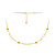 Колье арт. ЦОФЕ1К 3-12-5-Ж, Золото 585 Без эмали