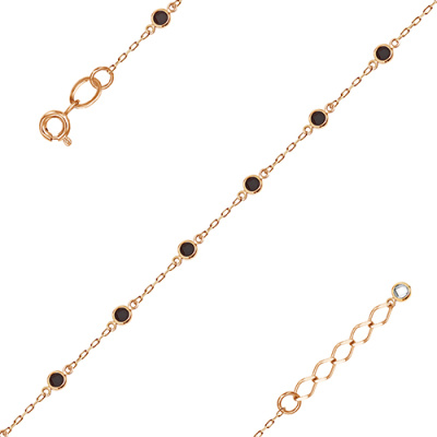 Браслет арт. ЦОФБ 3-6, Золото 585 Без эмали