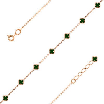 Браслет арт. ЦВБП 78-12, Золото 585