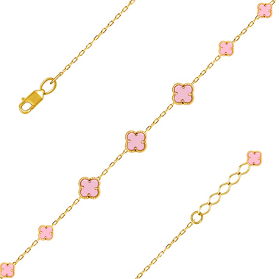 Браслет арт. ЦВБП 79-9-3-Ж, Золото 585